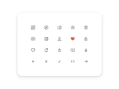 Partial Icon Set icons ios