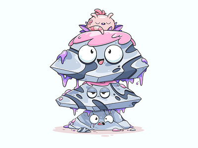 Nest adventure branding character character design cute design drawing game art game design graphic design illustration illustrator logo motion graphics nature rocks sketch ui vector weeklywarmup