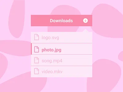 daily ui 27 drop down menu 27 daily ui 27 dailyui design drop down figma ui ux vector