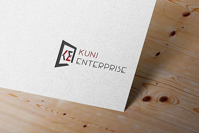 KUNJ ENTERPRISE Logo Design app branding design graphic design icon illustration logo motion graphics typography vector