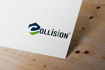 COLLISION Logo Design 3d app branding design graphic design icon illustration logo typography vector