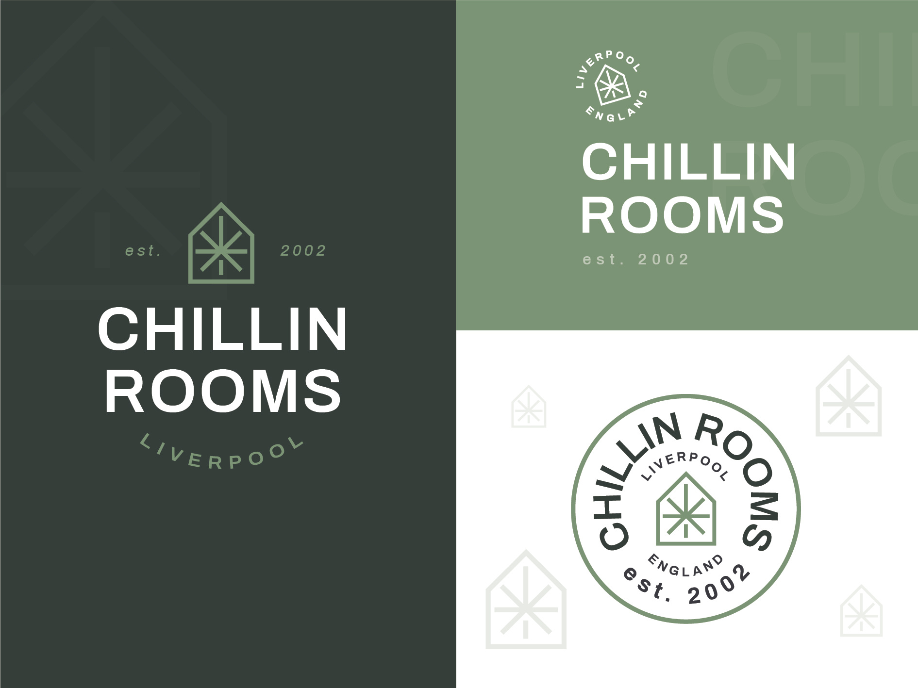 Chillin Rooms Logo by Jake Warrilow on Dribbble
