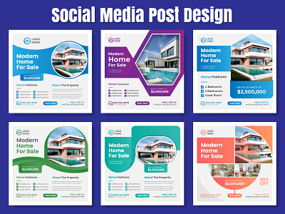 REAL ESTATE SOCIAL MEDIA POST BANNER 2022 trend advertising banner design colorful facebook ads facebook banner google ad banner graphic design instagram banner instagram post instagram stories modern banner real estate agency real estate banner social media banner social media design web banner web banner design web banners youtube banner