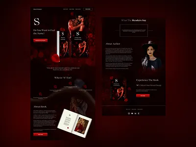 Landing for book book landingforbook challenge1 dailyui landingforbook ui ux