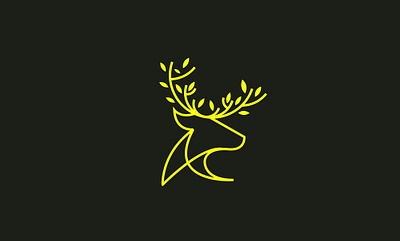 VeganStag Logo Design 3d branding creative creative logo illustration logo logo art logo design logos logotype minimal logo minimalist minimalist logo modern modern logo