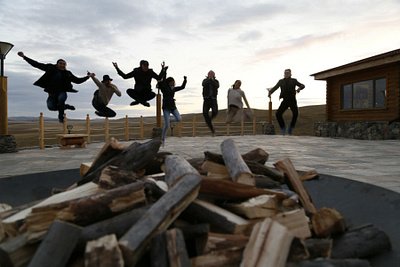 Mongolian Resorts Lodge - Having fun with Friends art beautiful design housing mongolia photography