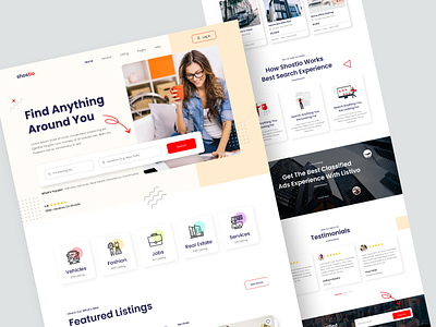 Find Anything Around Landing page anything find dailyui digitalmarketing ecommercebusiness ecommercewebsite find anything landing page homa page design landing page marketing onlinebusiness onlineshop onlineshopping shopping smallbusiness ui ui design website websiteui webtemplets webui