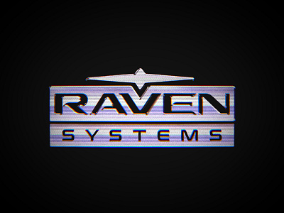 Raven Systems (Logo) logo retro