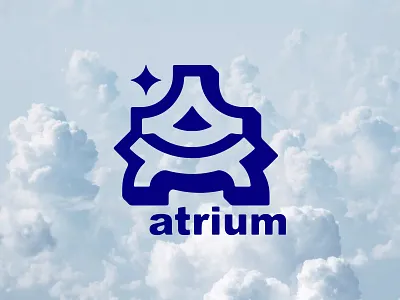 *atrium (logo) logo retro