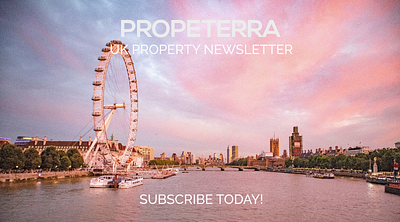 Propeterra UK Property Newsletter housing illustration newsletter design ui uk