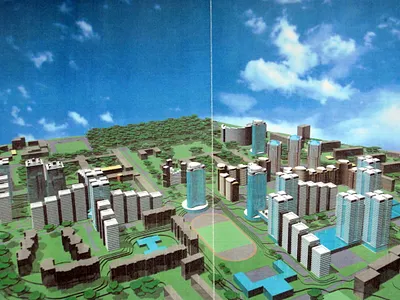 Architecture project 3d model vizualization building structure