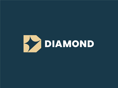 Diamond Clothing - Luxury Clothing abstract clothing brand clothing line diamond elegant clothing flat logo logo design logo designer luxury brand luxury clothing minimal negative space premium clothing