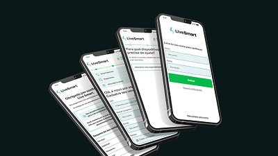 Live Smart behance figma mockup product design ui ux