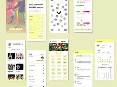 DANCE EXERCISE & DIET PLAN dance design diet exercise