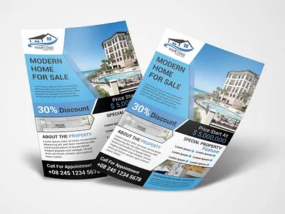Flyer Design branding design graphic design logo real estate flyer
