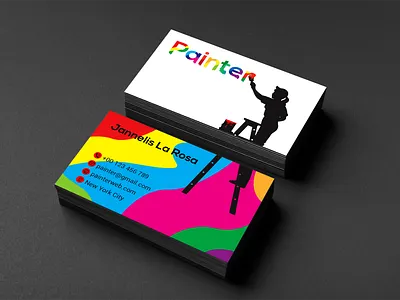 Business Card Design branding business card design graphic design logo