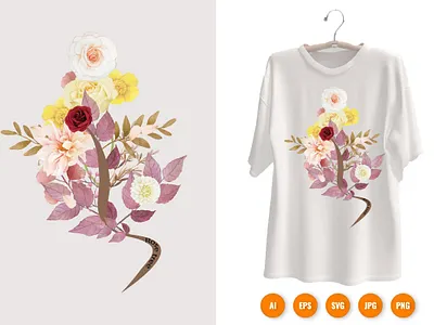 Flowers Sublimation T-shirt Design animals kids branding design flower flower tshirt flowers flowers tshirt graphic design illustration kids activity logo pngtshirt printingtshirt shirt tshirt tshirtdesign tshirtprinting typography ui vector