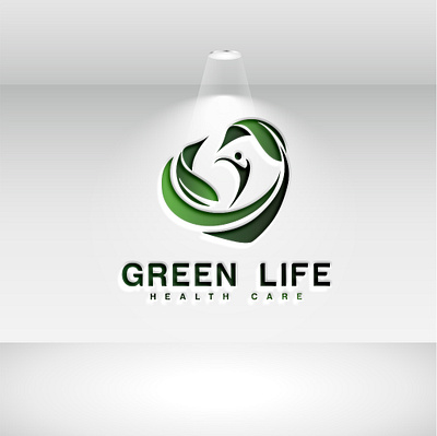 Green Life Health Care 3d animation branding graphic design green healthy hospital logo logo motion graphics ui