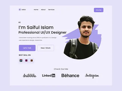 Personal Portfolio Website design freelancer personal portfolio freelancer portfolio web design my personal website personal portfolio landing page personal portfolio site personal portfolio website personal website portfolio landing page ui ux