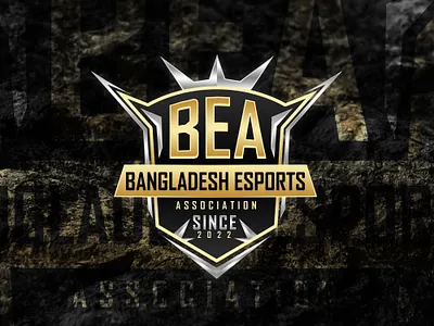 Bangladesh Esports Association logo 3d apperal design branding brands design designs esports esports logo gaming logo graphic design illustration logo logo design ui vector