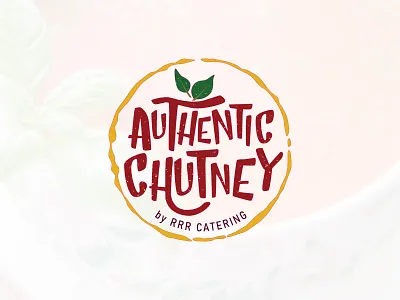 AUTHENTIC CHUTNEY LOGO DESIGN IN VECTOR FORMAT crisp