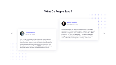 Testimonial comments concept dailyui dailyuidesign design figma message for us reviews testimonial thoughts ui uidesign uiux what people say