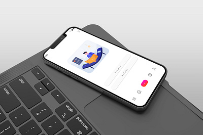 Hesabdar App app design graphic design illustration ui ux vector