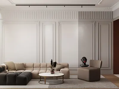 Living room 3dsmax corona design highend interior architecture livingroom