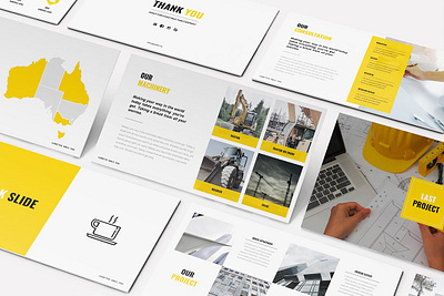 Construction Keynote Template branding building construction deck design designposter google slides graphic design illustration key key template keynote minimalist pitch pitch deck powerpoint presentation realestate slides template