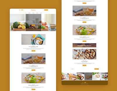 Food & Fruits Website Landing Page Template best design business design eat et food fruits graphic design hotel logo new restaurant rice template templatemonster theme themeforest top design website wordpress