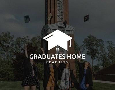 Graduates home abstract logo abstract logo designer branding creative logo creative logo designer design graphic design graphic designer illustration logo logo concept logo concept designer logo designer logos for company minimal minimal logo minimal logo designer minimalist logo minimalist logo designer modern logo