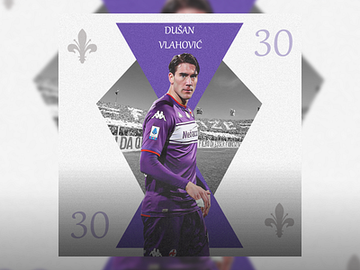 Dusan Vlahovich adobe adobe photoshop adobephotoshop design dusan fiorentina football footballer goal itali italy poster seriaa sport star vlahovich young