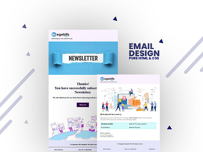 Email Design branding email tempelates homepage web design webapp