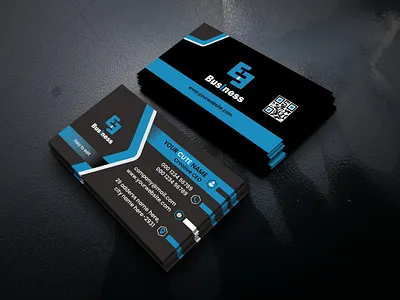 Business card Template 3d branding business card design graphic design illustration motion graphics ui