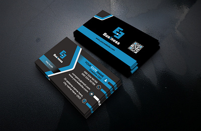 Business card Template 3d branding business card design graphic design illustration motion graphics ui