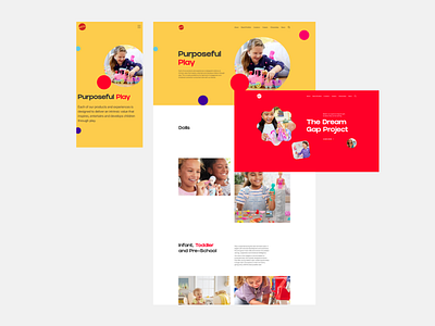 Mattel Redesign Concept branding design e commerce logo minimal online store shop ui ux