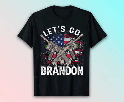 LET'S GO BRANDON T-SHIRT DESIGN amazon brandon bulk t shirt design graphic design graphic tshirt illustration lets go brandon logo retro treespring trendy tshirt tshirt tshirt design tshirt design bundle tshirts typography typography tshirt vector vintage