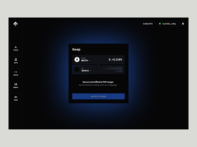 AirSwap DEX - UI/UX Design app design branding design ui ui design ux ux design web design