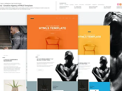 Kana - Creative Agency HTML5 Template app branding creative agency design graphic design html html web illustration landing landing page page studio ui ui design unique ux ux design web web maintance website