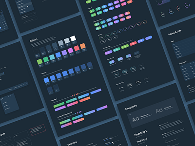 Dark UI Kit dark interface minimal ui ui kit