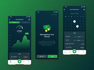Money Planning & Saving App app design design figma finance finance app design financial app design fintech fintech app fintech app design ios mobile app design money money app money saving app personal finance app platform software company ui ux uxui design
