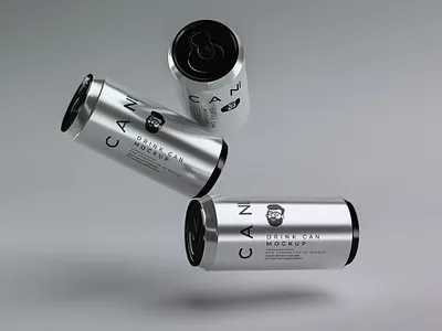 Soda / Beer Can Mockup (Free Download) beer branding can design free free download mock up mockup photoshop product soda template