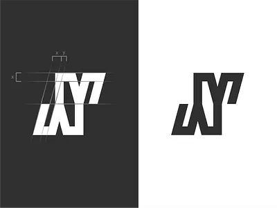 YNY Initial logo 3d animation app apparel branding combination company design graphic design icon illustration initial letter logo mark modern motion graphics simple symbol ui