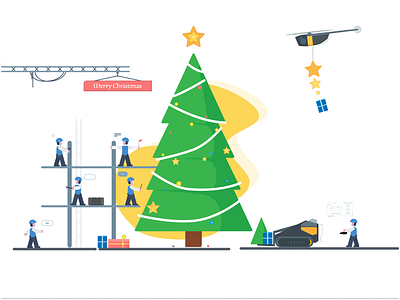 Merry Christmas_L graphic design 插图