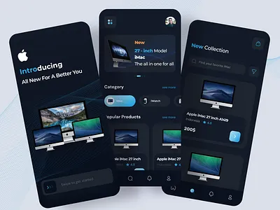 Apple Store App 3d animation app design branding design design app graphic design mobileapp ui ui ux uidesign uiux