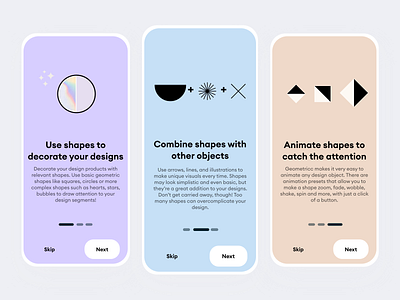 Onboarding screens - Daily UI #023 Mobile app clean daily ui dailyui login login flow minimal mobile app mobile onboarding modern onboard onboarding onboarding illustration onboarding screen onboarding screens onboarding ui register register flow step by step walk through walkthrough