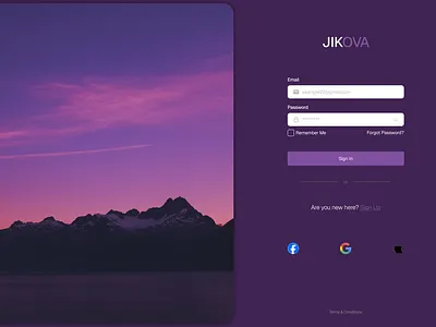SIgn In Page branding ui