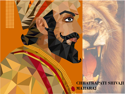 PLOY ART in CHHATRAPATI SHIVAJI MAHARAJ graphic design ploy art