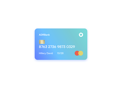 Credit Card design ui design uxui design