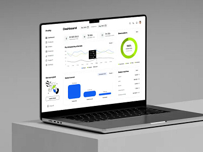 Profity dashboard for UK client